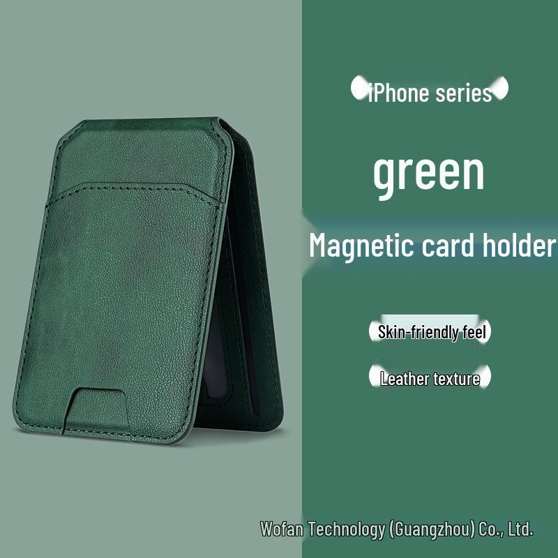 Ultra-Thin Magnetic Card Holder for iPhone 14/15/16 Pro Max with Stand