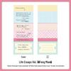 PaperMore Writable Sticky Note Pad Student Planner Volume 3: Tearable Daily Record Book
