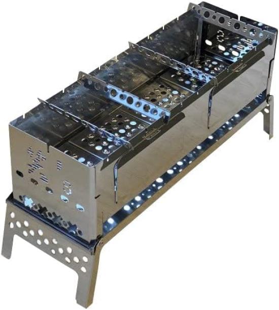 Compact Bonfire Grill Bonfire Compact Made in Factory Direct FACTRY PRIDE Laugh's (SHOZU) B-VI-DUO SHO-009-00, Stand, Barbecue, BBQ, Grill, Foldable,