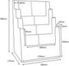 Desk stand 8xDL (99x210mm)