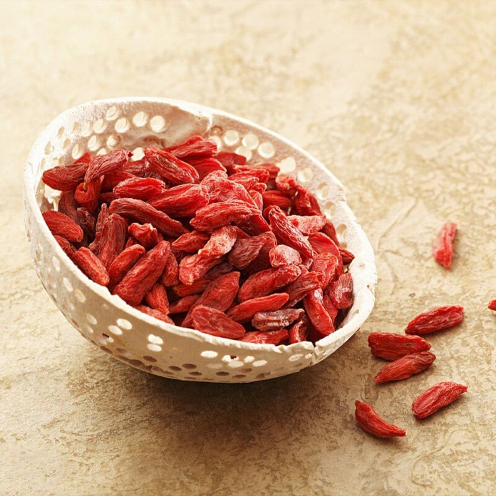 Herbal Goji Berry Tea 100g, Ningxia Energy Boost, Caffeine Free
