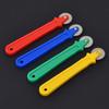 1 Pc New Plastics Leather Overstitch Wheel Space Paper Perforating Tool Tailor Stitch Marker Gear Roulette Patchwork Tools