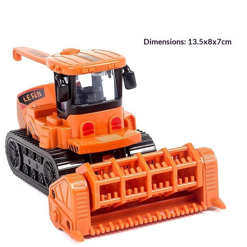 

1Pcs Dump Truck Crane Engineering Inertia Car Toy Manual Skills Development Inertial Gliding City Construction Excavator Models