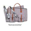 New Convertible 2-in-1 Carry-On Hanging Suit Travel Bag