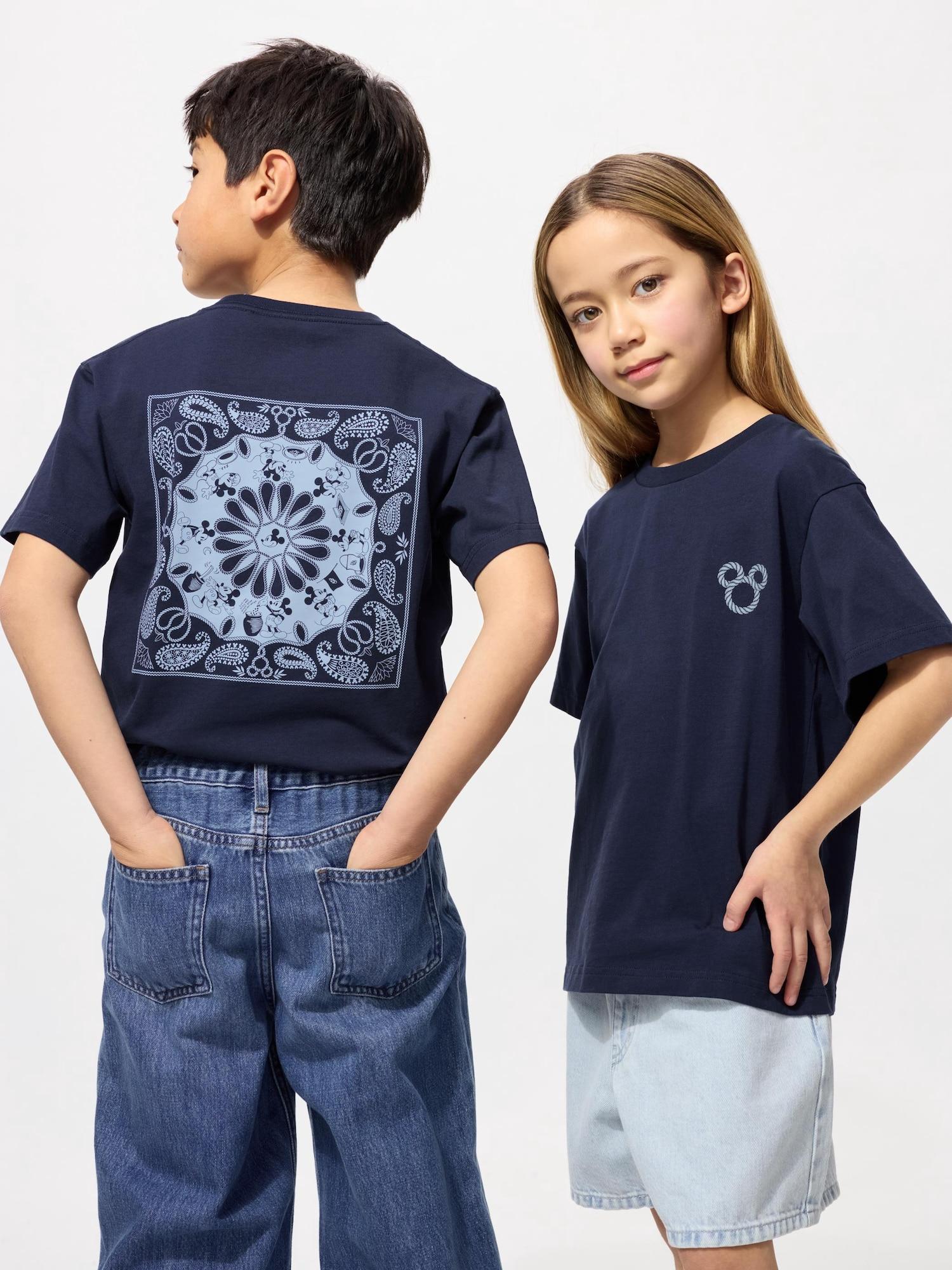 

Uniqlo Япония Дисней В Синем Ut 68 BLUE/120