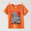 Chainsaw Man Denji x Pochita Anime Graphic Print Kids Cotton T Shirt Boys Girls Short Sleeve Summer Casual Top