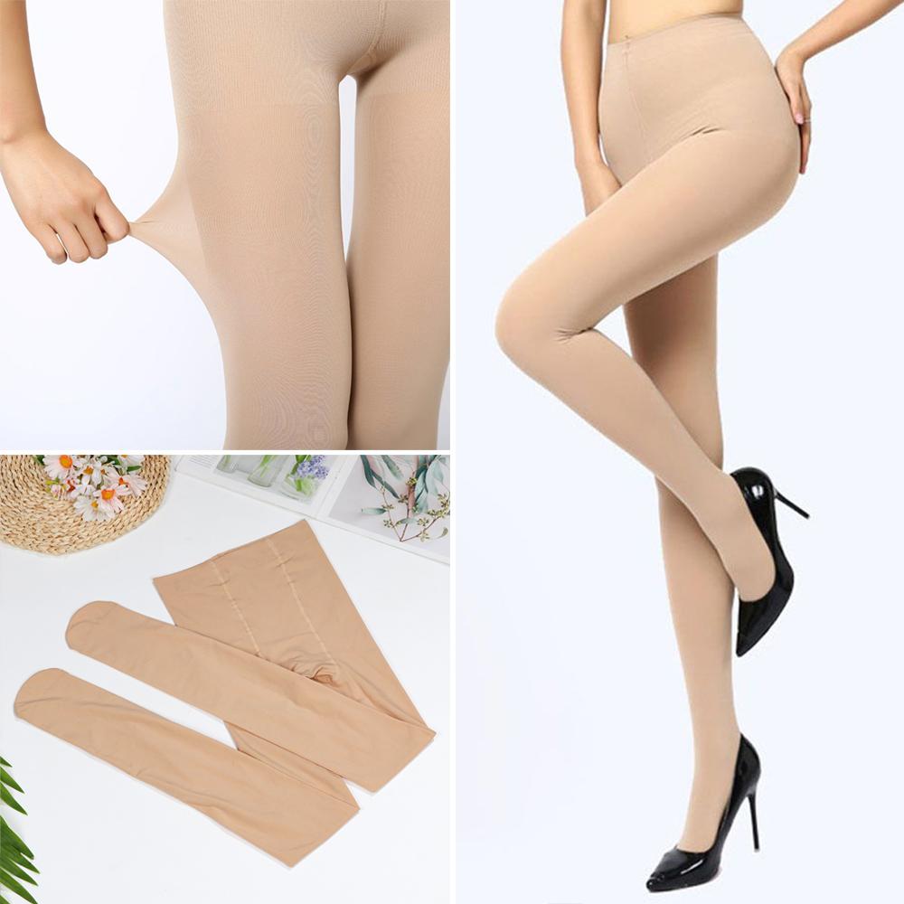 

Gift Warm Thick Footed Tights Women Pantyhose 150D Opaque Stockings чорний