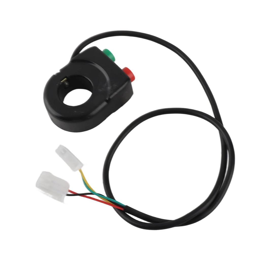 EVGATSAUTO Auto Headlight Switch,12V Hamdlebar Button Switch Light On-Off Button Handlebar Switchs for Motorcycle Scooter Handlebar Turn Switchs