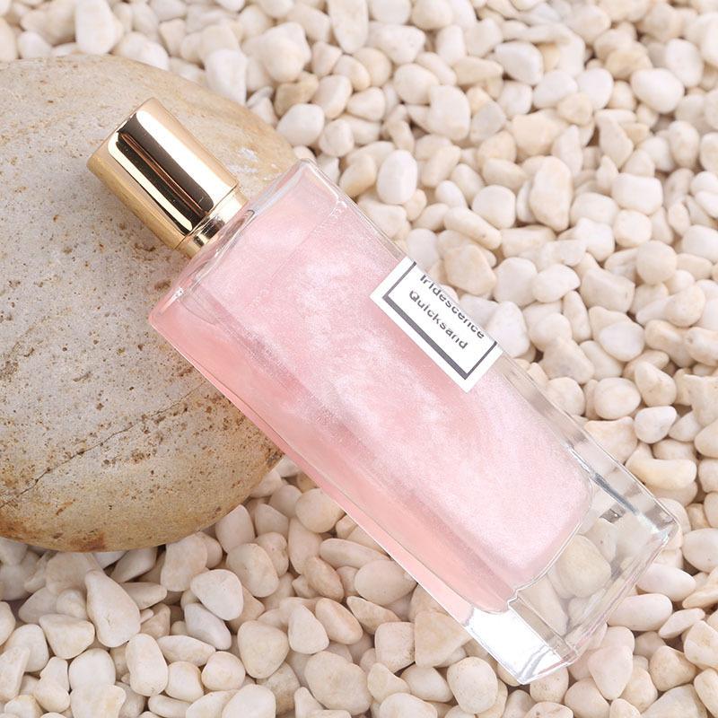 Perfume Beautiful Girl Golden Powder Quicksand Men Ladies Gilt Perfume Student Fresh and Lasting Eau de Perfume