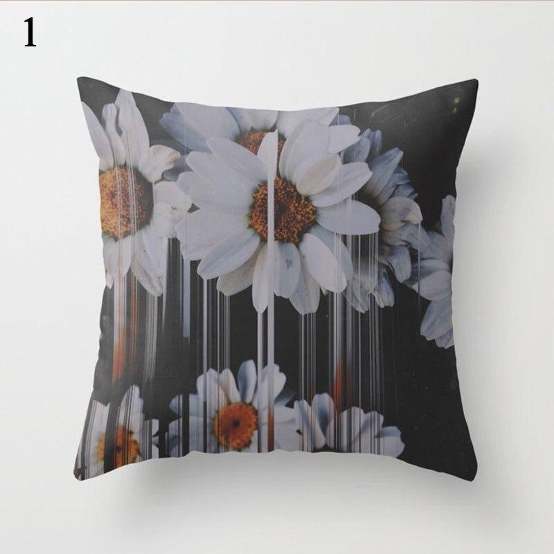 Daisy Cushion Cover Car Decoration Sofa Pillow Cover Home Goods Pillow Cover Pillow Cover Pillow Cover Hot Sale