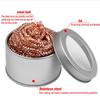 Soldering Iron Tip Cleaner Welding Soldering Iron Tip Cleaning Copper Wire Cleaner Ball with Sponge and Holder No Water Needed