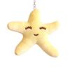 Starfish Stuffed Animal Keyring With Soft Crystal Polyester Filling For Gift Giving