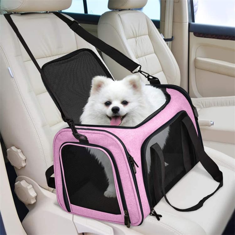 Foldable pet cat carrier small medium and large small for with soft dog pet carrier bag carrier, bag, dog, cat, dog, rabbit, odorless,