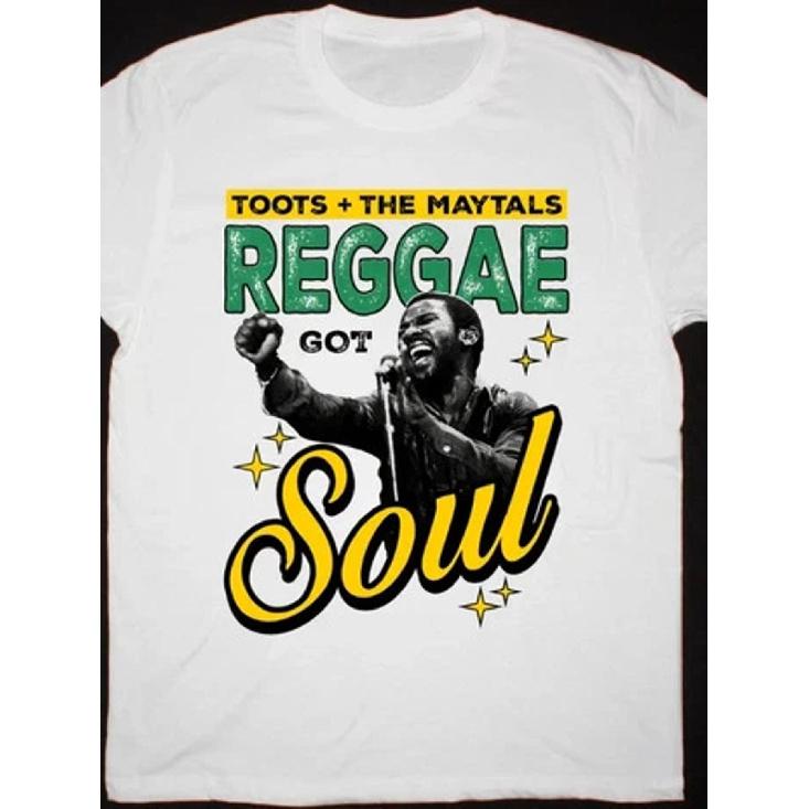 Toots & The Maytals Reggae Got Soul T-Shirt - Iconic Logo & Album Print, S-5XL (White) | Reggae Music Fan Apparel, Casual Wear for Concerts & S белый