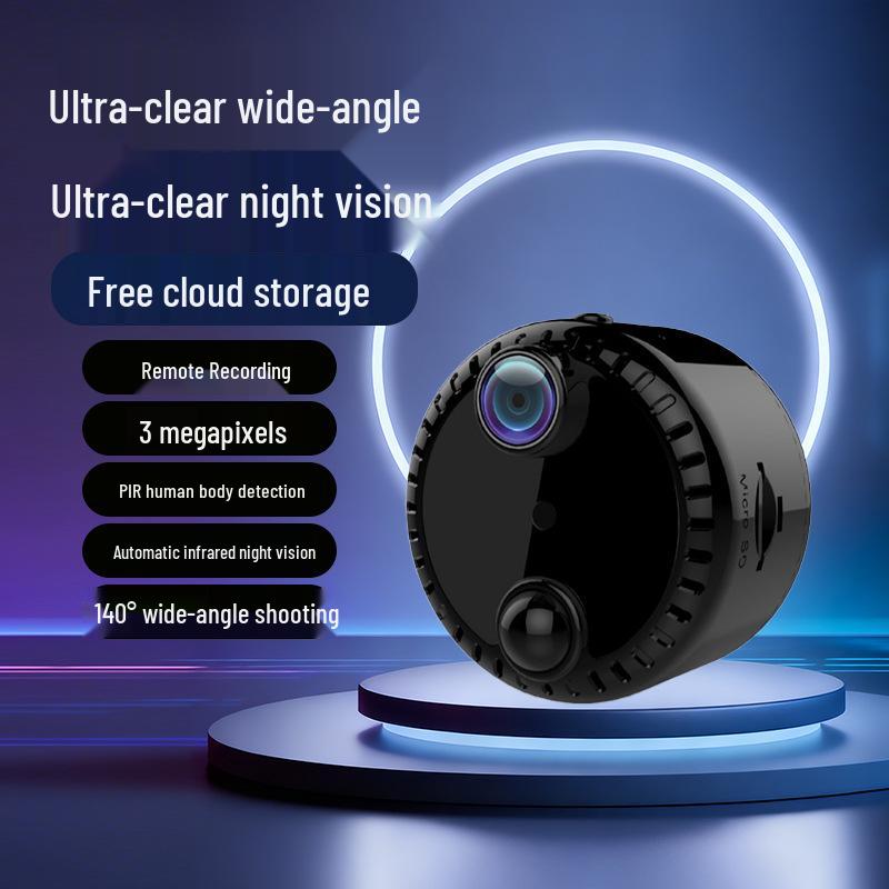 

R10 HD 4K Wireless Night Vision Network Camera - No Plug Needed White [Without Memory Card]