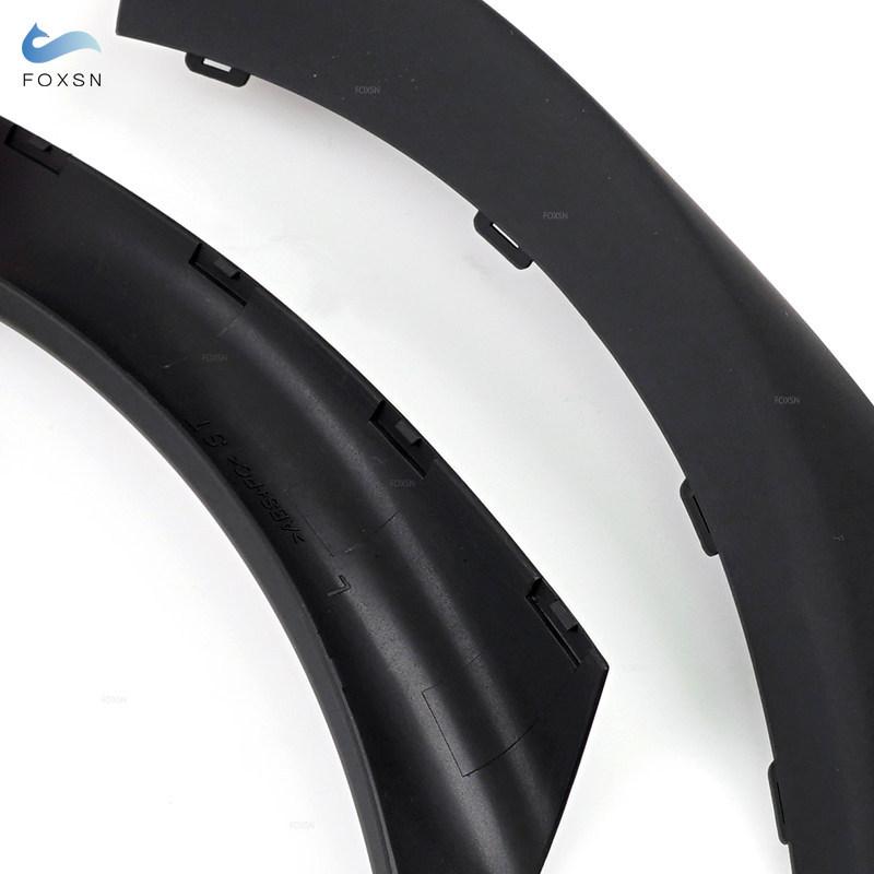 For BMW 3 Series E90 E91 316 318 320 325 328i 6pcs LHD Interior Door Handle Pull Cover Protective Trim Black