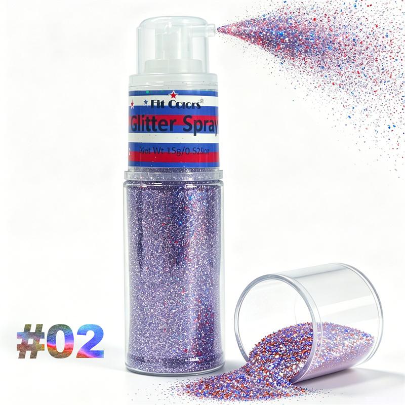 Glitzer Spray Schimmer Highlighter Glow Gesicht Körper Highlight Wasserdicht Langanhaltend Festival Make-up Kosmetik