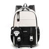 Contrasting colors cute schoolbag female new primary and secondary school students grade 3 to 6 high-value backpack