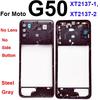 Middle Housing Frame For Motorola Moto G50 G50 5G XT2137-1 XT2137-2 XT2149-1 Middle Frame Cover Bezel Panel Flex Cable Parts