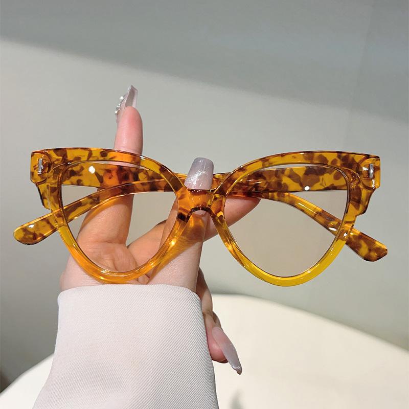 Wind Personalized Color Matching Fashion Sunglasses Casual Versatile Travel Vacation High-End Sunglasses