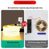 Ultra-Bright Self-Adhesive LED Strip Light, 220V Driver-Free, Waterproof COB, Perfect for Living Room Ceilings.