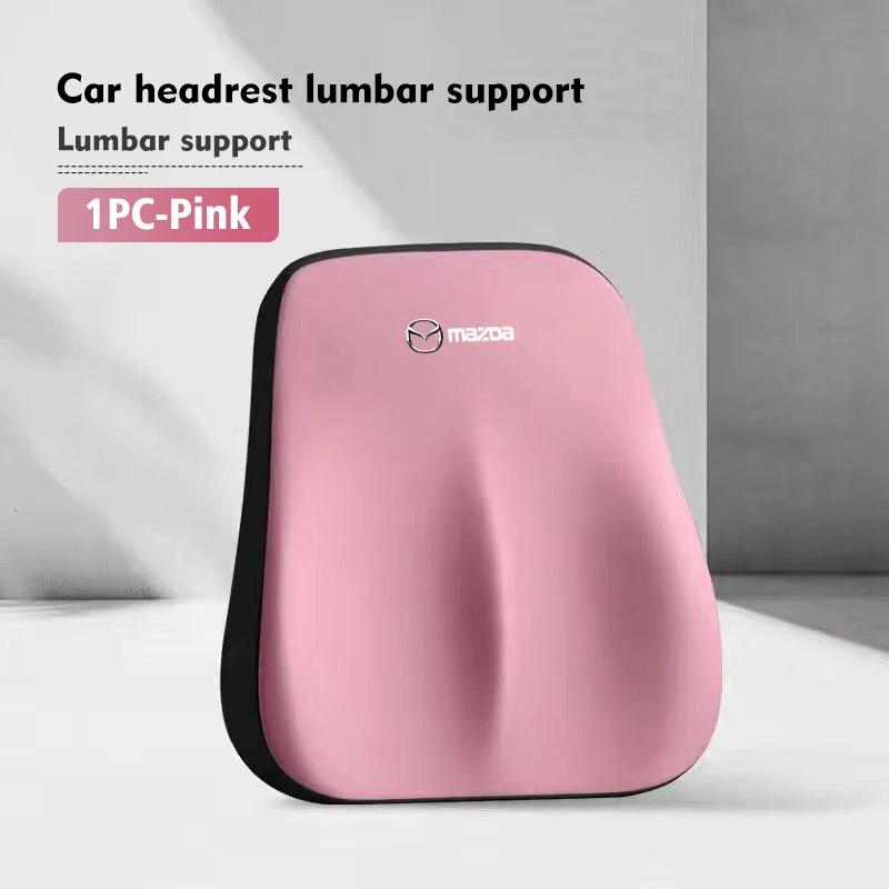 2025 Hot Car Headrest Lumbar Support Cushion Backrest Neck Pillow For Mazda Atenza Axela MX30 CX30 CX3 CX9 MX5 RX8 RX7