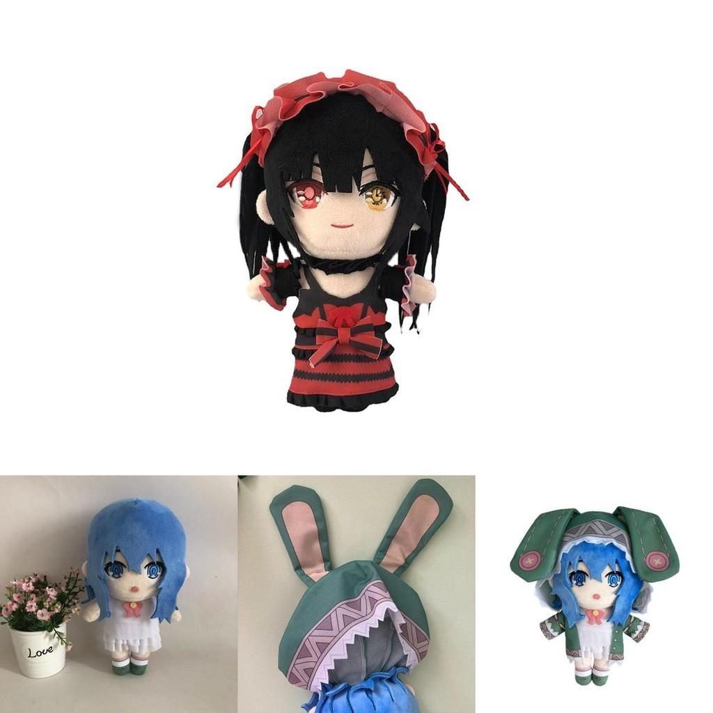 Anime Date A Live Kurumi Tokisaki Plush Toy Doll With Removable Clothes Soft And Huggable Gift For Girls