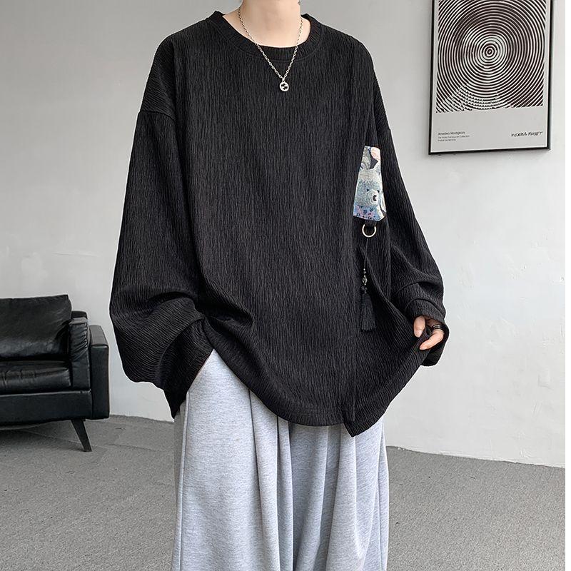 Plus Size Women Spring Autumn Casual Long Sleeve T Shirts Loose Round Neck T-shirts Harajuku Korean Streetwear Tops Tees