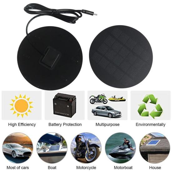 1.2W 5V Solar Panel Portable Lightweight Type-C Motorized Blinds Windows Phone Light 3.7V-5V Electronics Device USB Solar Charger Board
