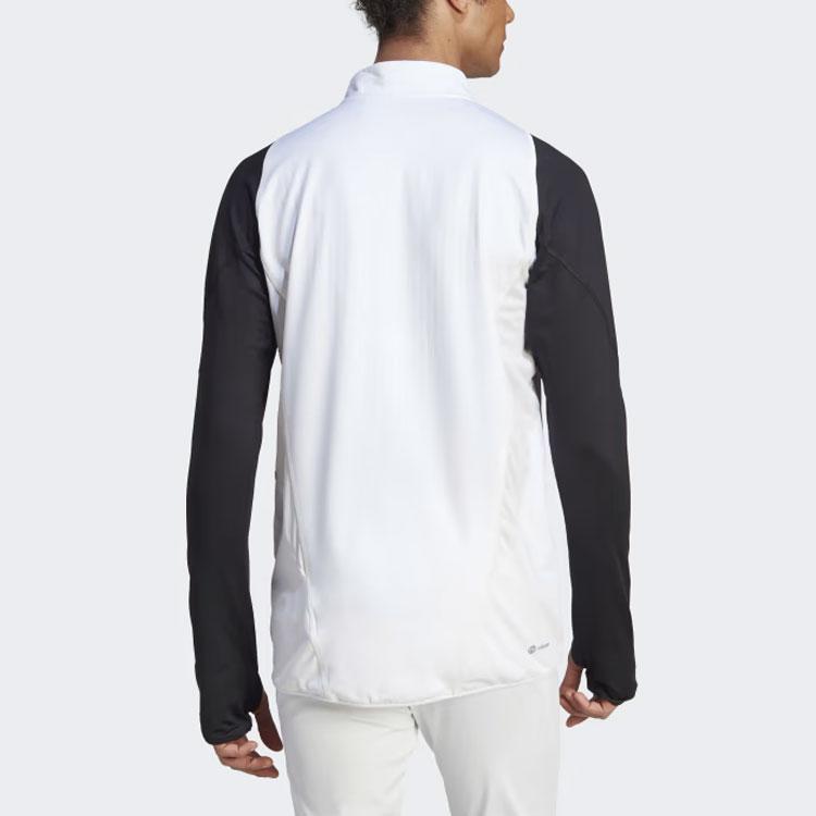 Adidas Juventus Tiro 23 Pro Top Color Block Long Sleeve Football Shirt Men Tops White HZ5036