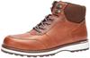 Men's Warm Leather Brown Cognac Boots Tommy Hilfiger