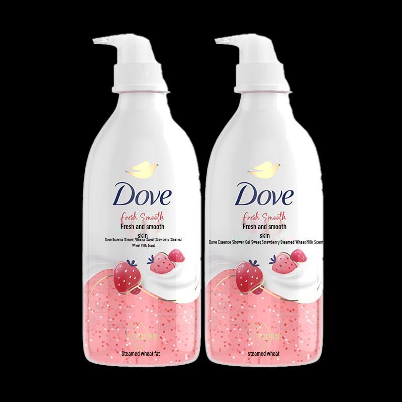 DOVE Sweet Strawberry & Oatmeal Milk Shower Gel