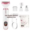 2025 Multifunctional Women's Electric Shaver & Eyebrow Trimmer - Four-in-One Digital Hair Remover