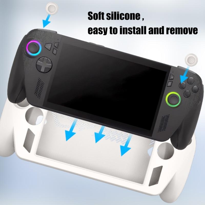 Protector Cover for ROG X Full Coverage Protective Case Scratchproof Game Console Silicone Skin Gamepad Sleeve