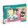 Puzzel 104 stukjes - Clementoni - Hello Kitty en haar Vriendjes - Kinderpuzzel - Vanaf 6 jaar - Super Stukjes