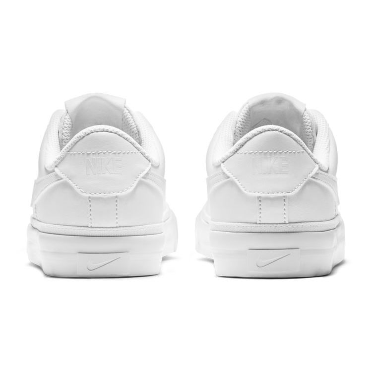 Nike Court Legacy GS Triple White Kids Sneakers DA5380-104