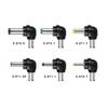 DC3-12V 15W Switching Power Supply Adapter with 6 Connectors AC100-240V to DC5521 for Multiple Devices