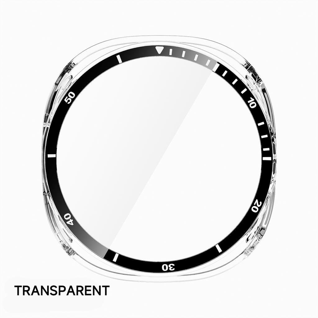 Tempered Glass+ PC Cover for Samsung Galaxy Watch 8 44mm All Coverage Protective Bumper Case for Galaxy Watch 8 40mm Accessories