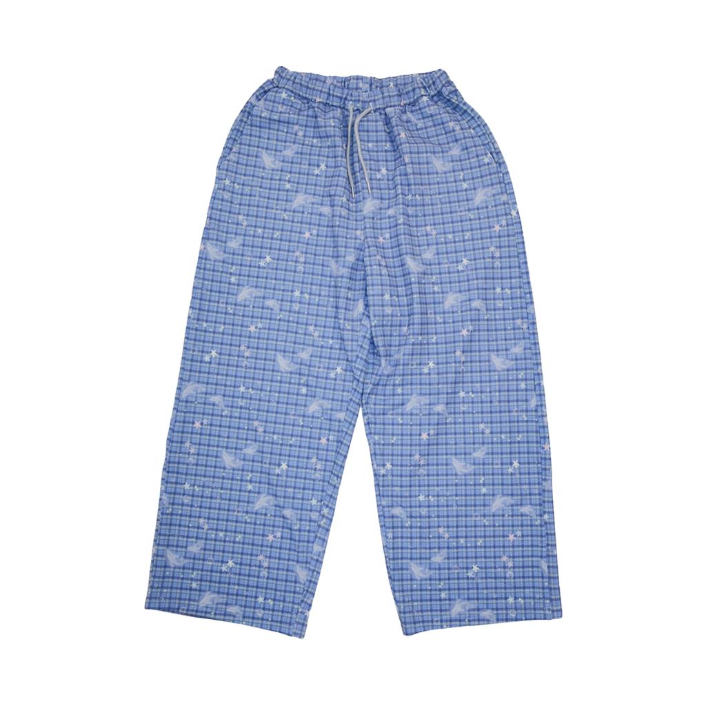 Myujeumudeu Dolphin Glow Wide Pants (Banding Pants)