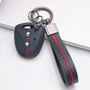 Housse de clé pour Toyota Hilux Yaris Corolla Rav4 Vigo Vitz Echo Ancien avec Porte-clés Protection Anti-rayures Protection Antichoc Texture Grip Doux