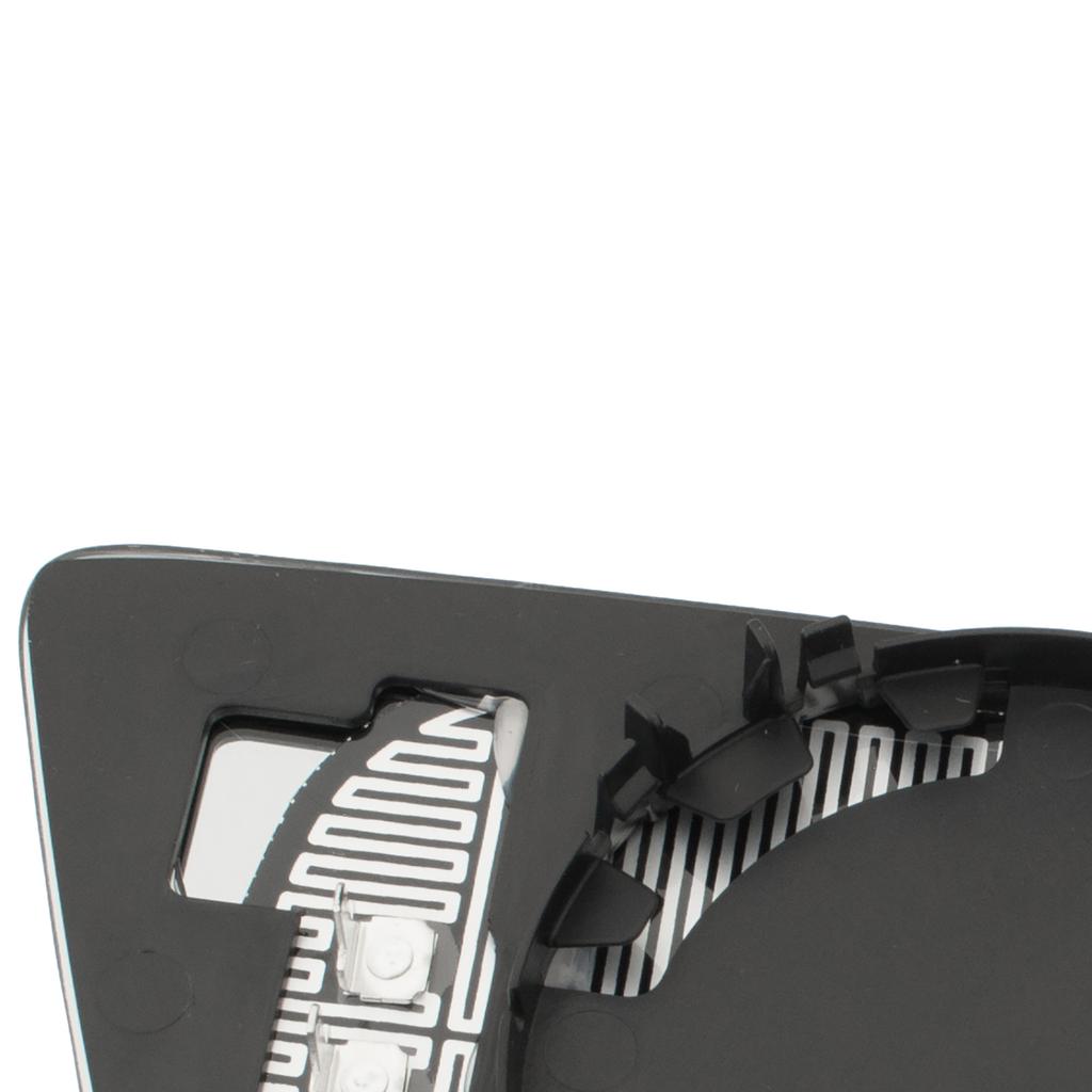 BMW 5 E60 / E61 03-10 mirror insert HEATED BLUE left