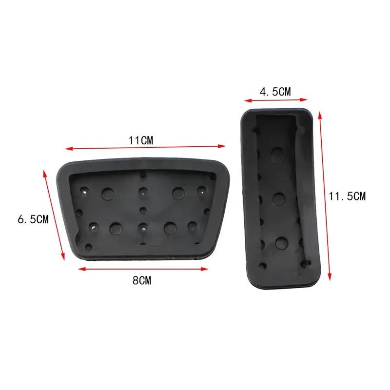 Car Pedals Gas Brake Rest Pedal Pad Cover for Toyota Camry Highlander Land Cruiser Fortuner for Lexus ES RX IS LS LX CT200H AT