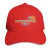 Lewes Delaware Sun Palm Trees Baseball Cap Fun Hats Beach New In Hat Derby Hat Womens Hats Unisexs