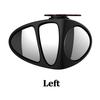 New 2X Universal Car Blind Spot Mirror Wide Three Mirror Adjustable Rear View Mirror