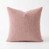 Solid Color Simple Corduroy Pillowcase 2026 New Living Room Sofa Cushion Decoration Pillowcase Cover