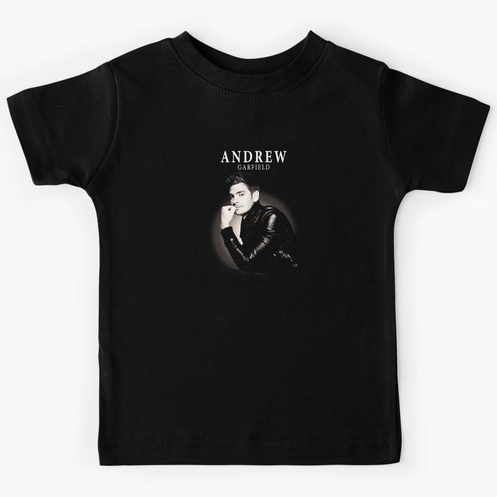 Andrew Garfield Soft Vintage Portrait Style Kids T-Shirt 110