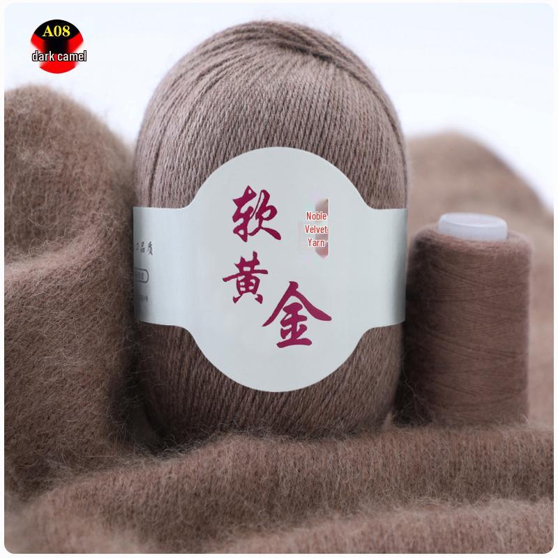 Buy One or Two Skeins, Get One or Two Free: Cashmere Hand-knitting Yarn, Three-ply Medium-thick Wool Yarn for Scarves.