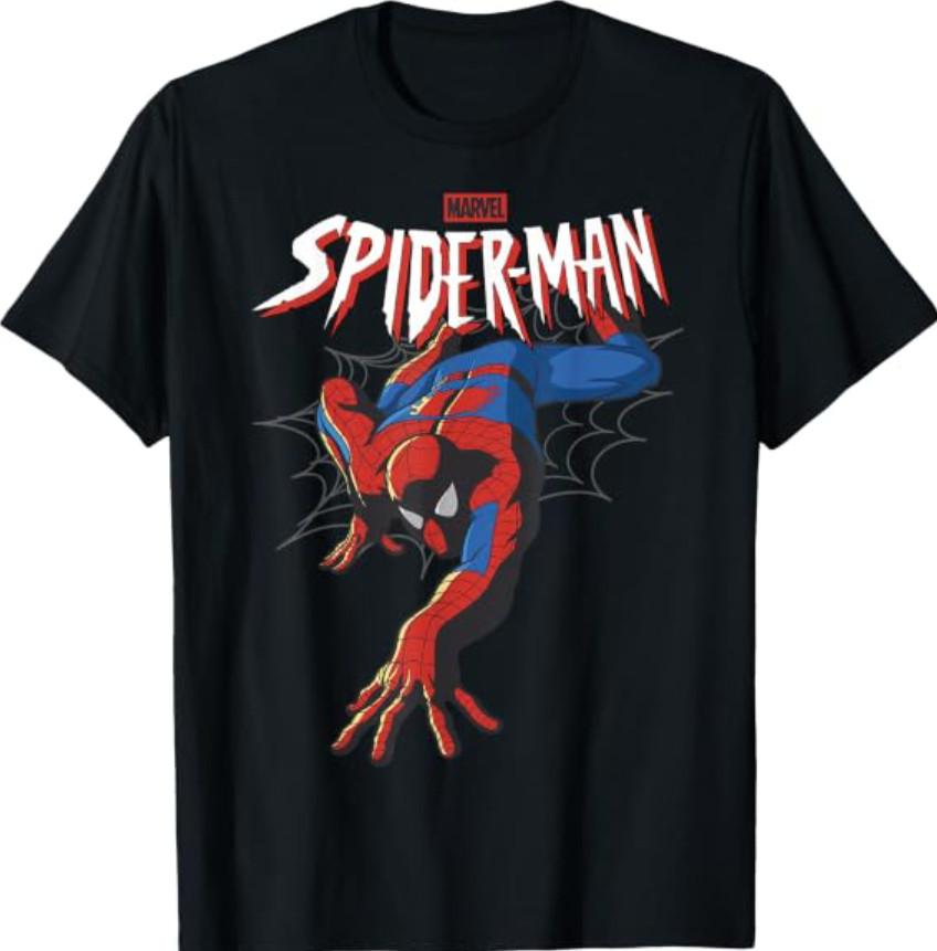 Marvel Comics Spider-Man Iconic Pose T-Shirt