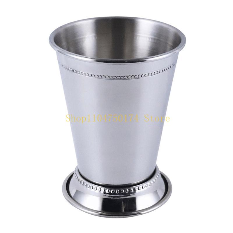 Reusable Mints Julep Cups Stainless Steel Cocktails Cups Mixed Drink Bar Beer Mugs Metal Moscow Mules Cup Party top sale