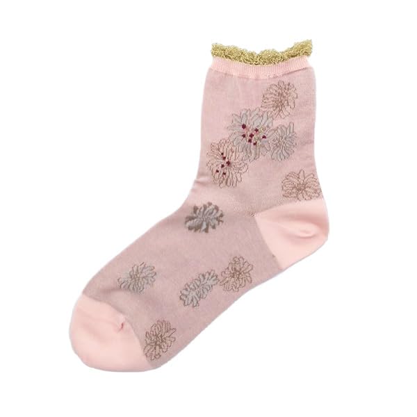

Socks Low Crew Socks Salmon Pink [Paul & Joe] Women s